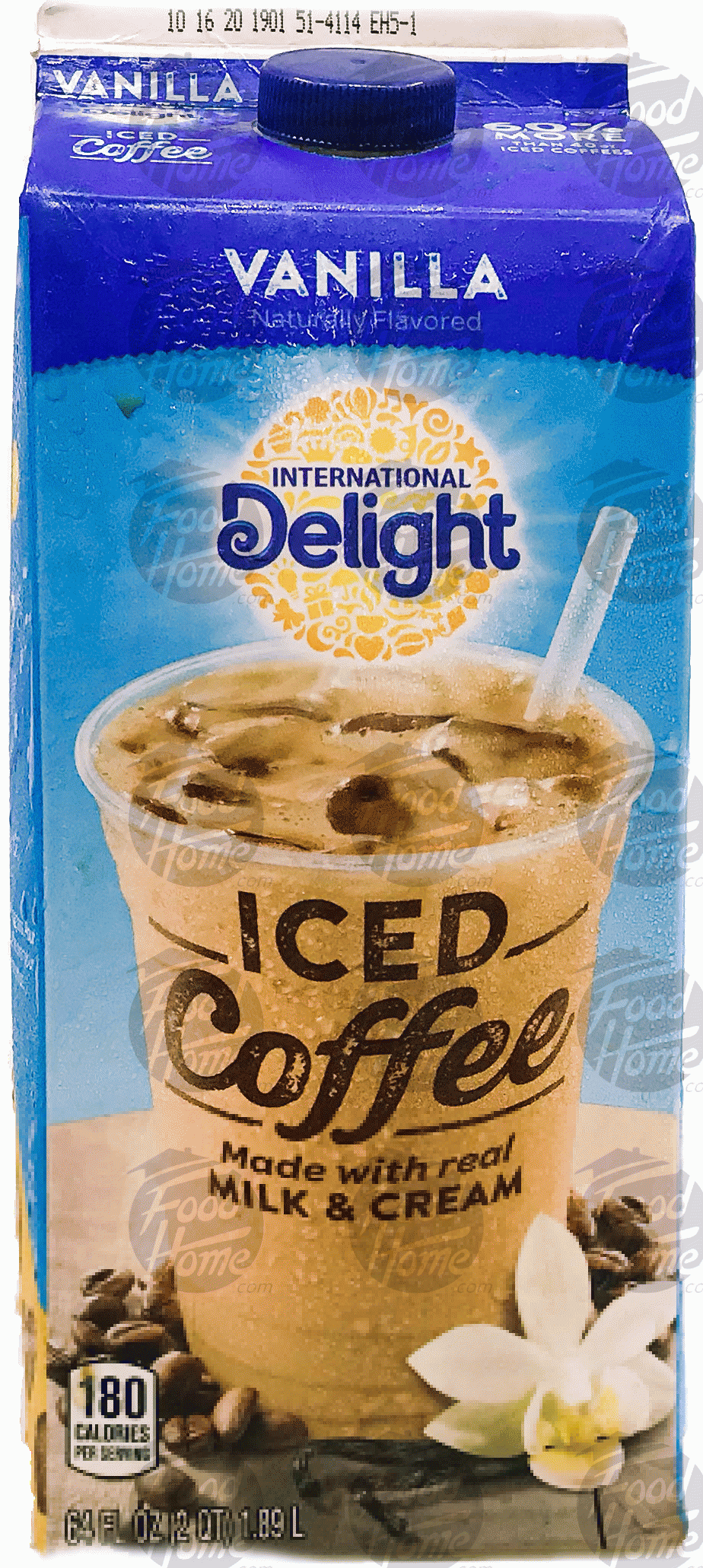 International Delight Iced Coffee vanilla iced coffee, carton Full-Size Picture